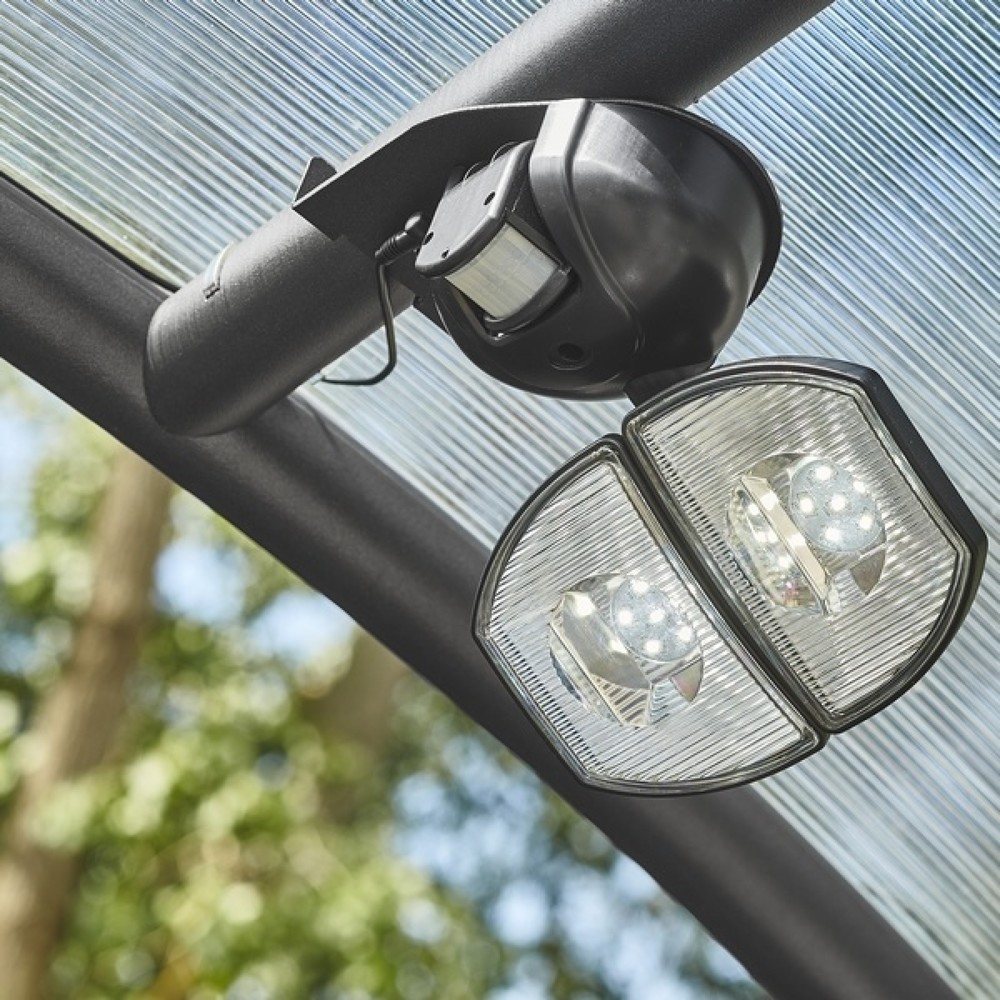 N° de l'image du produit 2 : MOTTEZ Abri pour 6 vélos et 2 scooters, motos