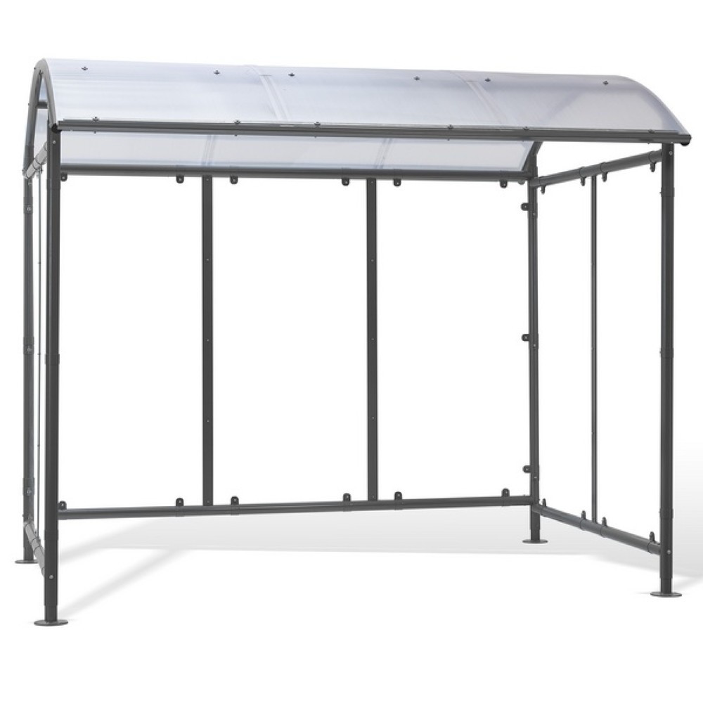 N° de l'image du produit 4 : MOTTEZ Abri pour 6 vélos et 2 scooters, motos