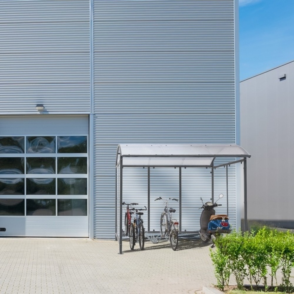 N° de l'image du produit 14 : MOTTEZ Abri pour 6 vélos et 2 scooters, motos