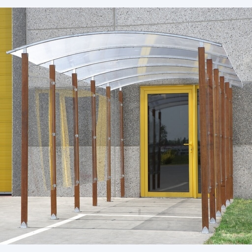 Illustration du produit: MOTTEZ Extension pour abri fumeur, version couloir