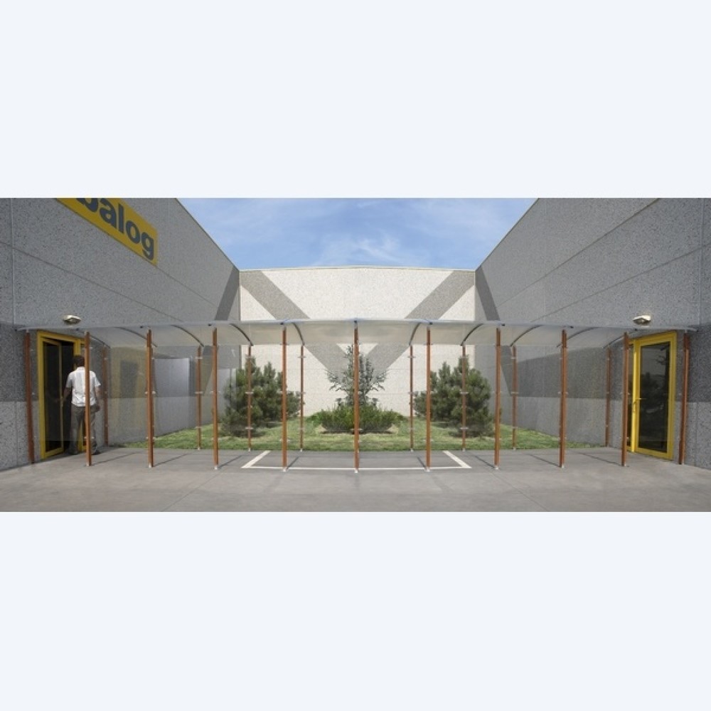 N° de l'image du produit 2 : MOTTEZ Extension pour abri fumeur, version couloir