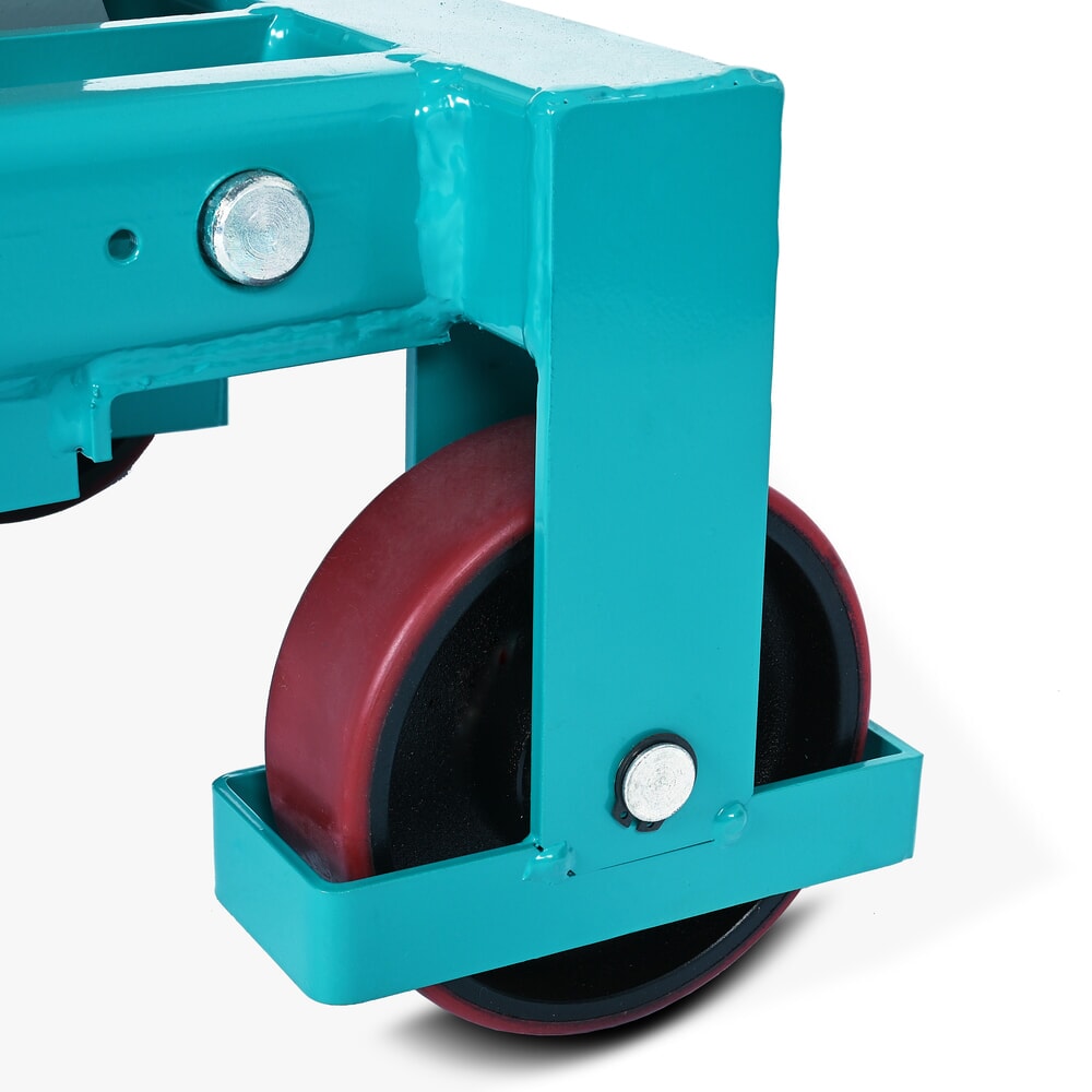 N° de l'image du produit 11 : Chariot à table élévatrice à ciseaux Ameise®, arceau fixe, capacité de charge 750 kg, 1 000 x 510 mm