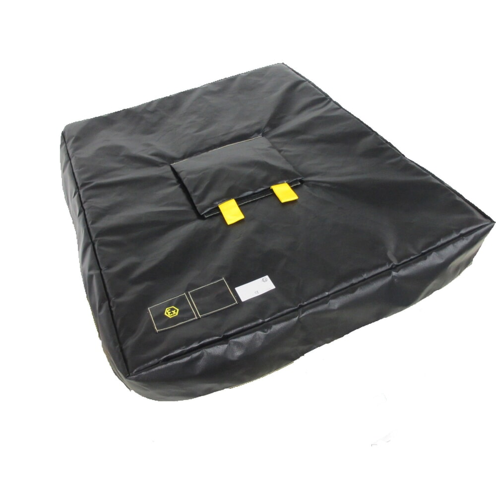 N° de l'image du produit 1 : Kuhlmann couvercle isolant IBC, version ATEX, 1000 l