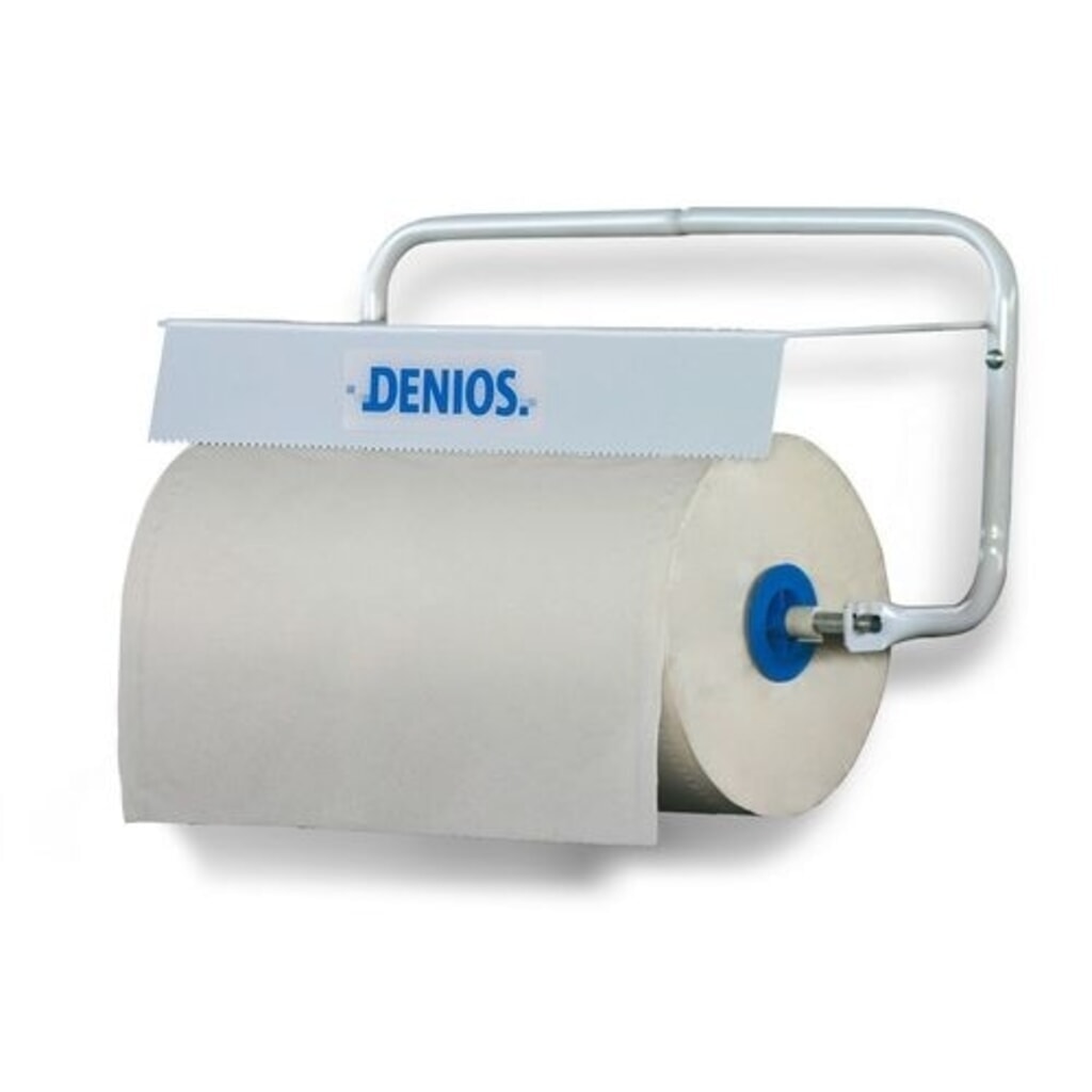 Support mural pour rouleaux en non-tissé absorbant Denios DENSORB jusqu’à 40 cm Illustration du produit: Support mural pour rouleaux en non-tissé absorbant Denios DENSORB jusqu’à 40 cm