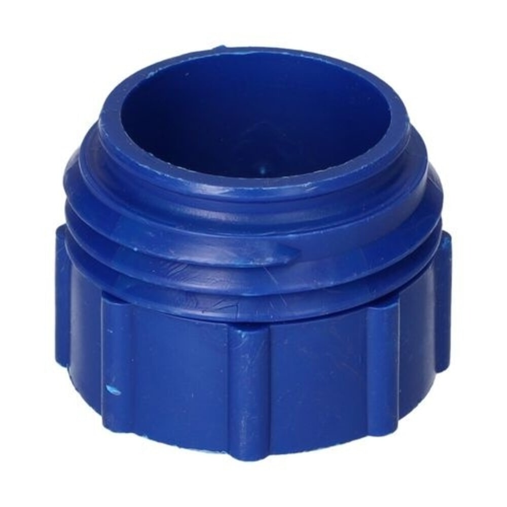 N° de l'image du produit 1 : Denios adaptateur fileté de 2 pouces fin (l) à 2 pouces Mauser gros (A), bleu