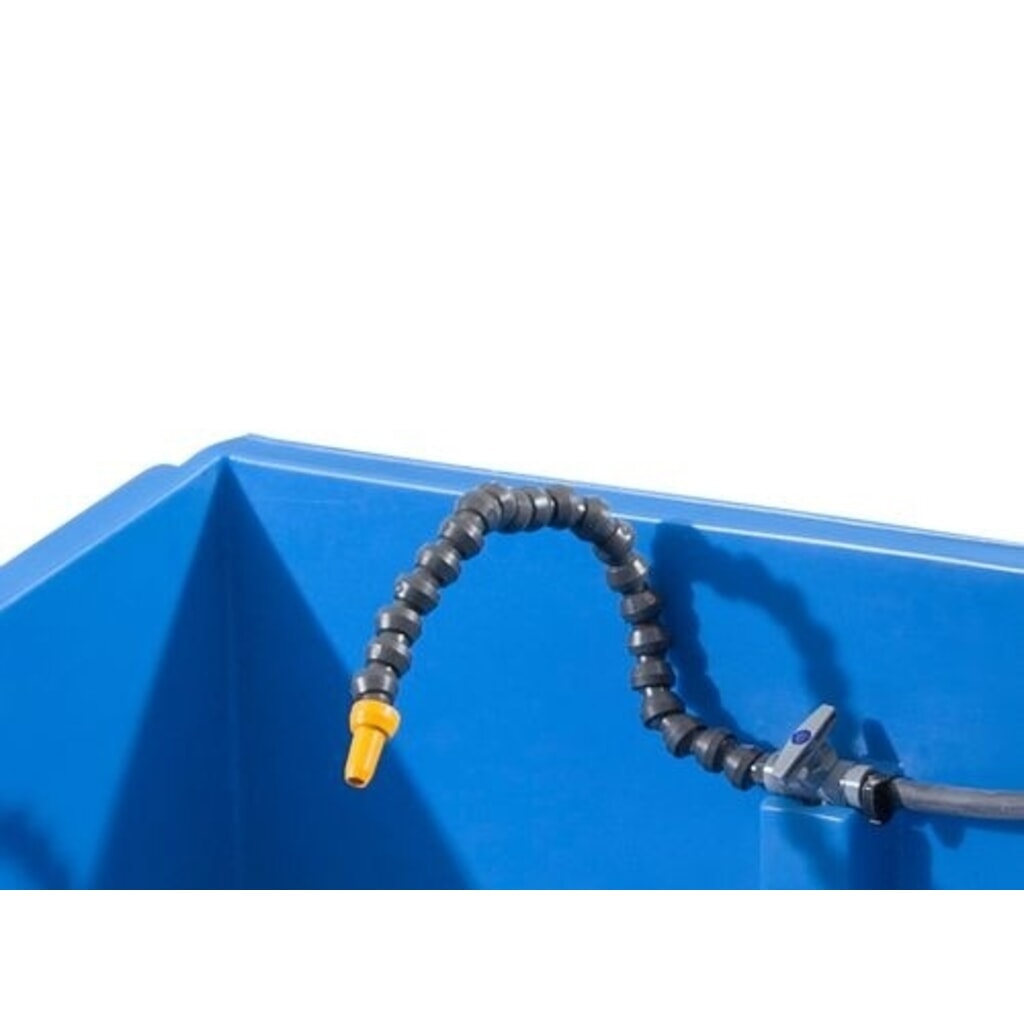 Tuyau flexible avec buse pour nettoyant pour pièces Denios Illustration du produit: Tuyau flexible avec buse pour nettoyant pour pièces Denios