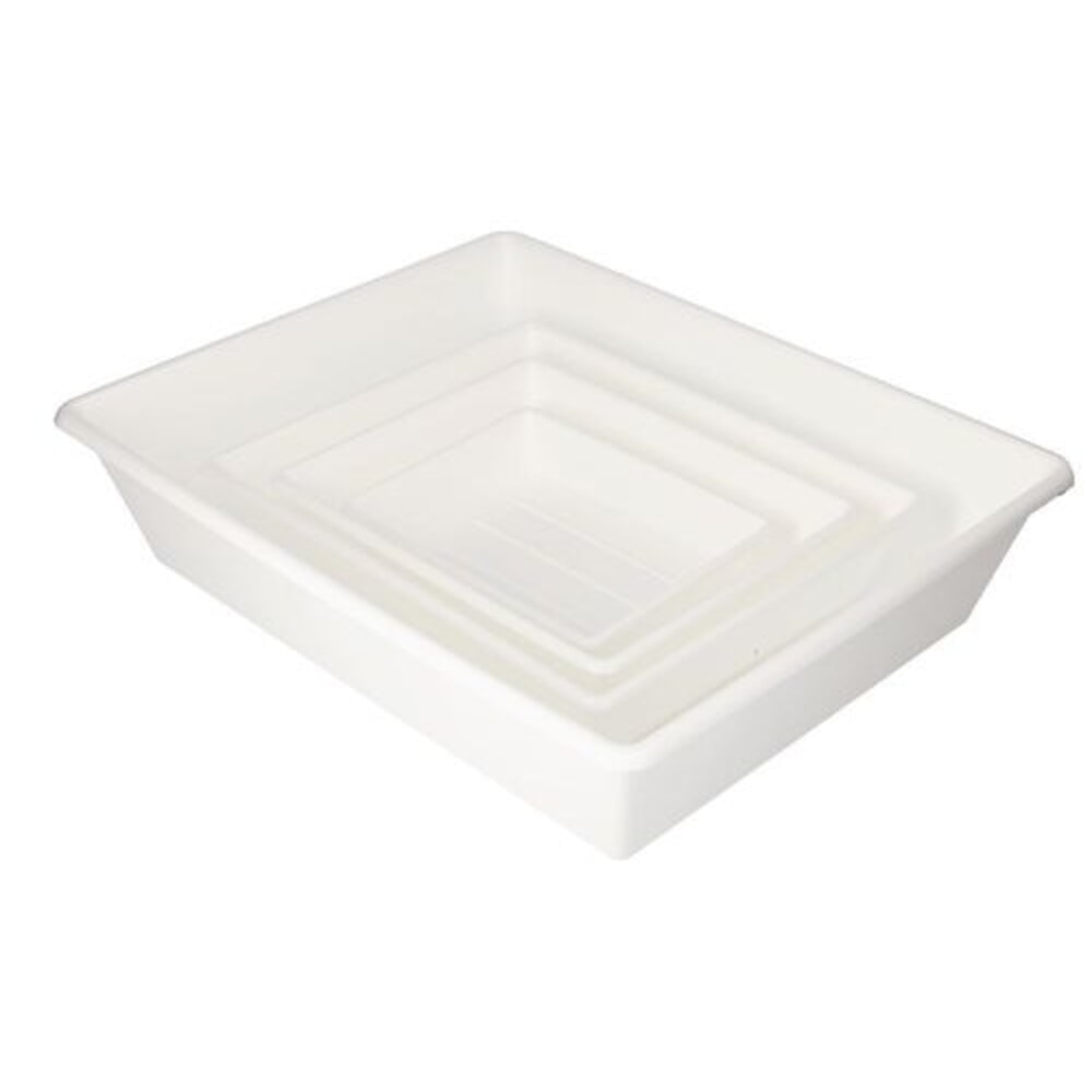 N° de l'image du produit 1 : Denios ensemble de bacs de laboratoire, comprenant quatre bacs de 1, 3, 5 et 15 litres