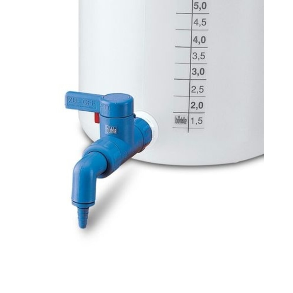 Illustration du produit: Robinet de vidange rotatif pour les récipients Denios compacts et à large ouverture