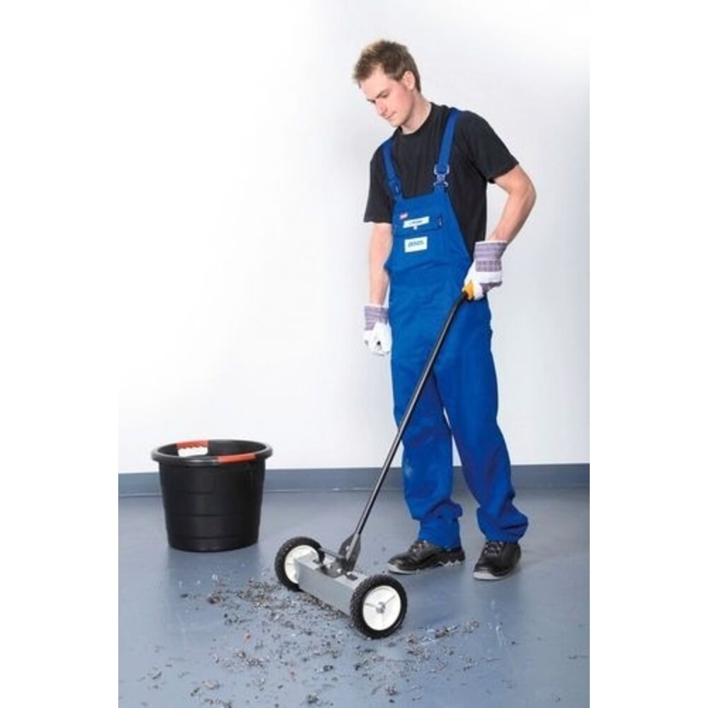 N° de l'image du produit 1 : Denios balai magnétique, manche télescopique, hauteur de balayage réglable, largeur de balayage 455 mm