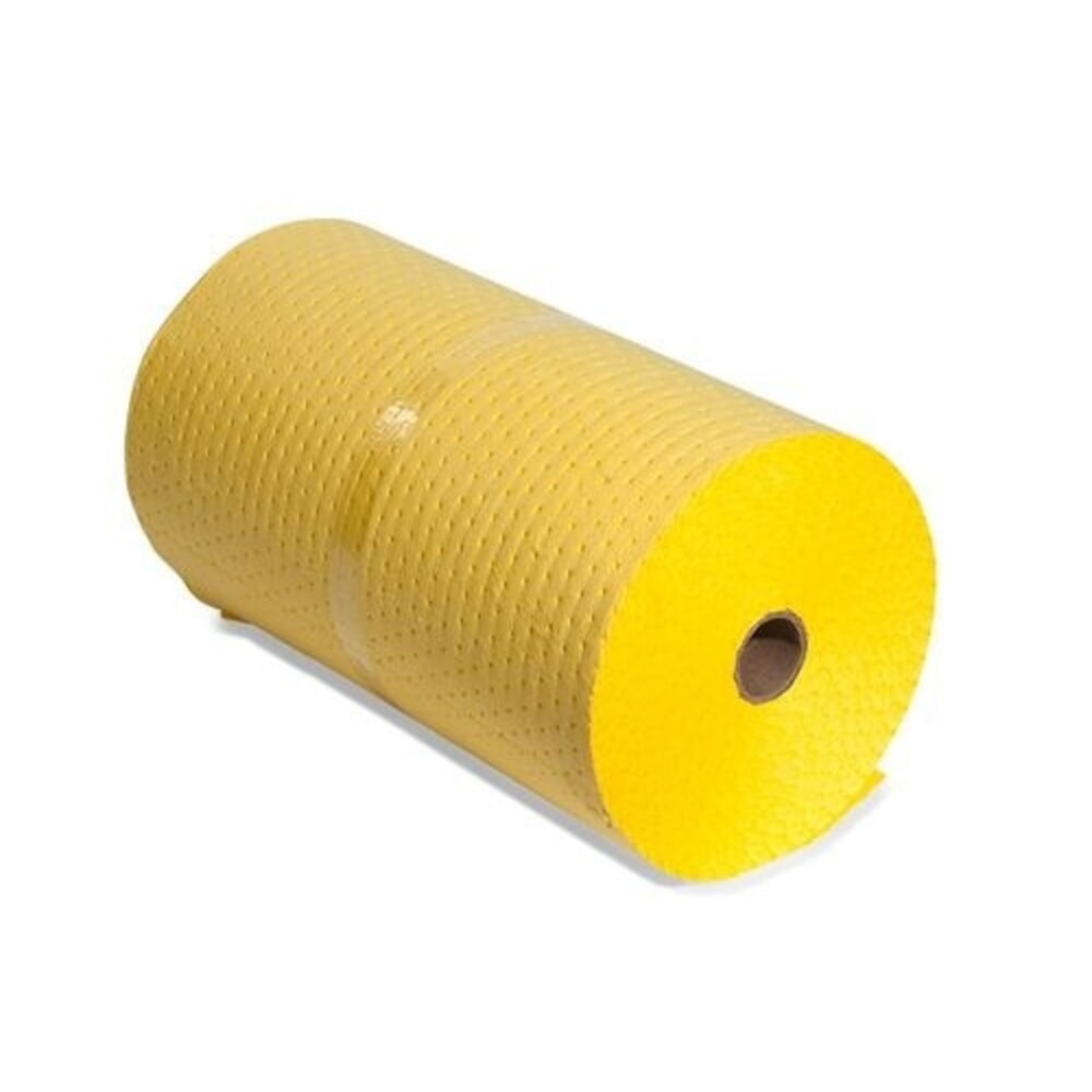 N° de l'image du produit 1 : Denios rouleau de non-tissé absorbant DENSORB Economy Single, spécial, épais, 76 cm x 70 m, 1 pièce