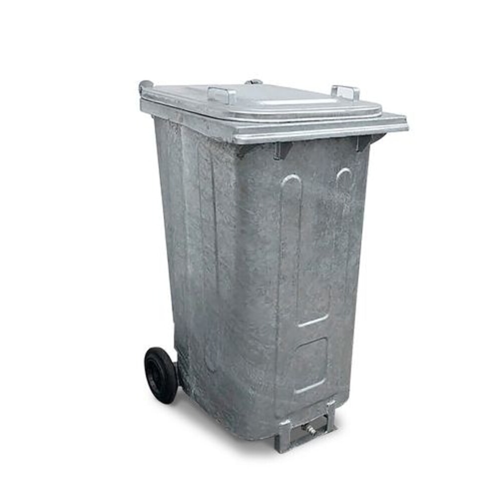 Illustration du produit: Denios poubelle pour déchets huileux, mobile, avec vidange d’huile intégrée