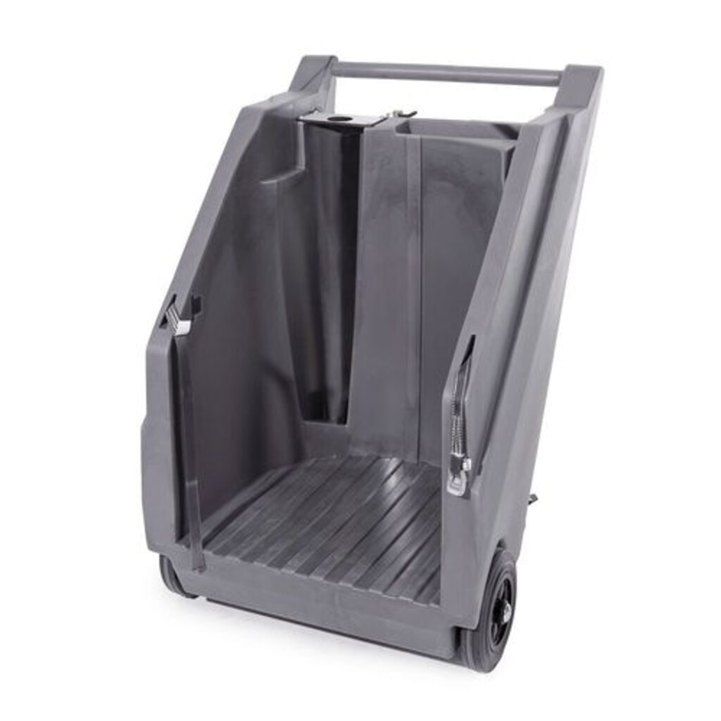 Denios chariot pour pompe pour fûts en plastique Illustration du produit: Denios chariot pour pompe pour fûts en plastique
