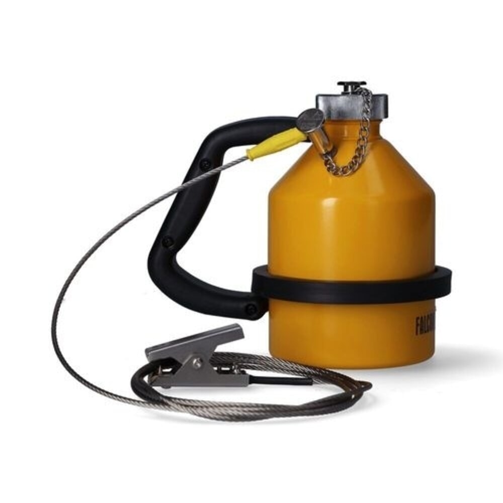 Illustration du produit: Denios bidon de sécurité FALCON en acier, connexion à la terre, peint, bouchon à vis, 1 l