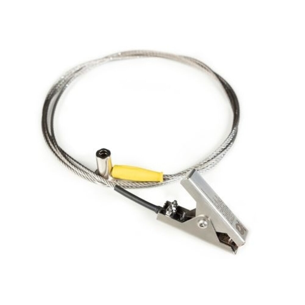 Denios câble de mise à la terre Quick-Connect pour conteneurs FALCON Illustration du produit: Denios câble de mise à la terre Quick-Connect pour conteneurs FALCON