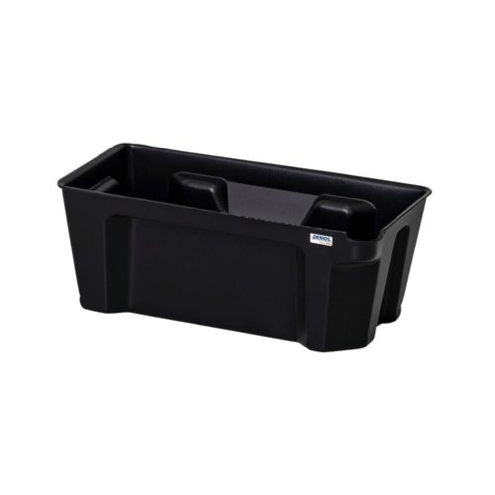 Illustration du produit: Denios bac de rétention pour petits bidons base-line en polyéthylène (PE), hauteur 160 mm, avec drain, sans grille, volume de 5 l