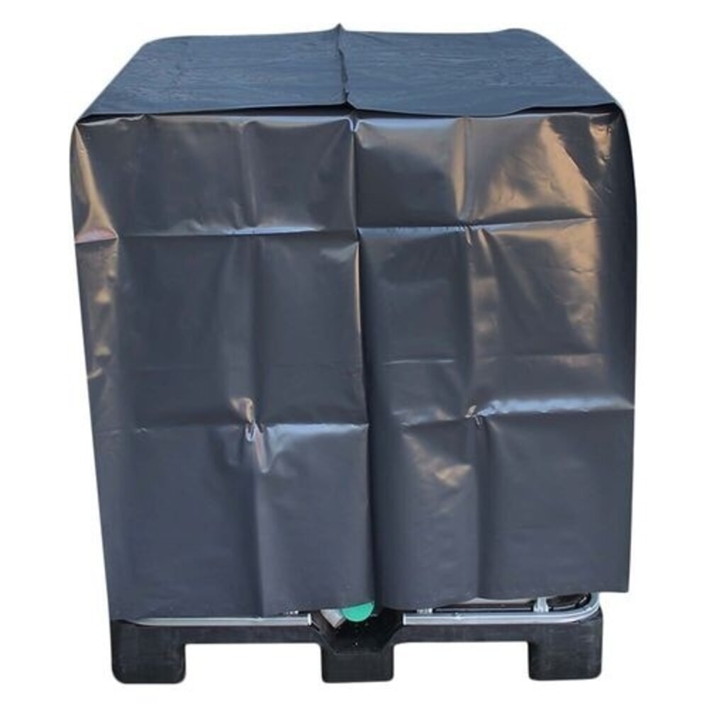 N° de l'image du produit 1 : Denios housse de protection IBC, protège contre les rayons UV, convient aux IBC de 1 000 l