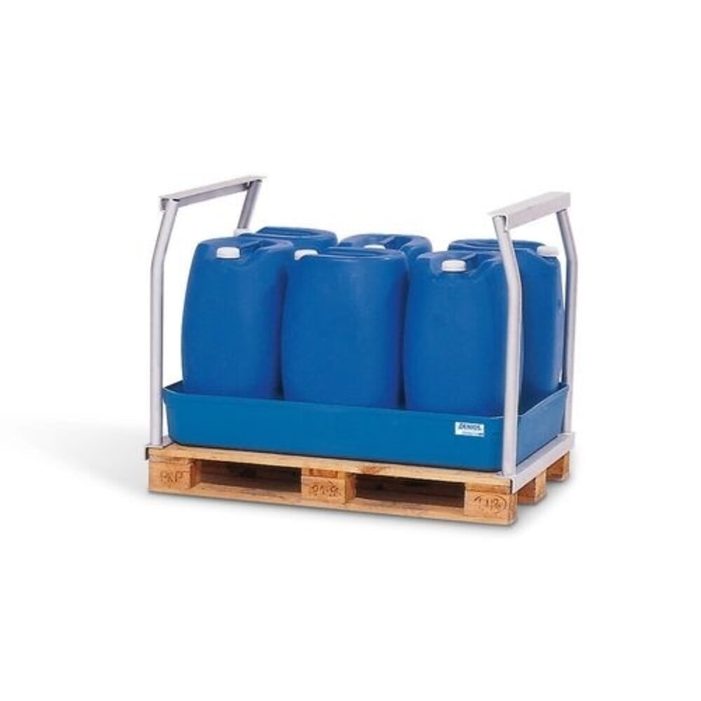 N° de l'image du produit 2 : Denios bac de rétention pour petits bidons classic-line en polyéthylène (PE), volume de 130 l, sans grille