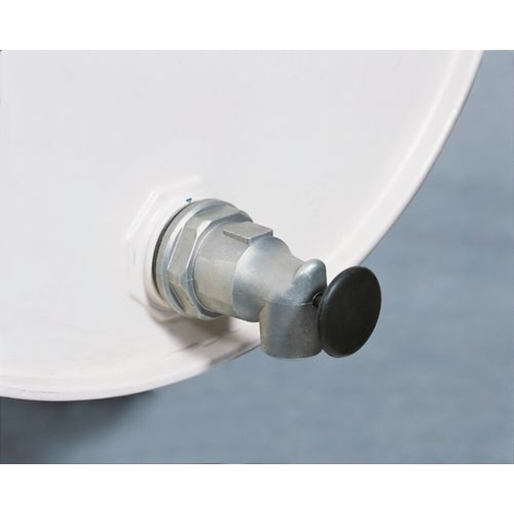 N° de l'image du produit 2 : Denios robinet de soutirage en aluminium, 2 pouces, à fermeture automatique