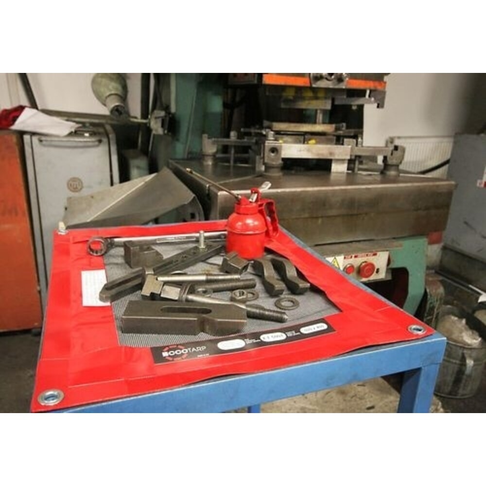 N° de l'image du produit 2 : Denios bac de rétention des gouttes réutilisable pliable en plastique avec absorbant remplaçable, volume de 1 l, l x P 480 x 580 mm