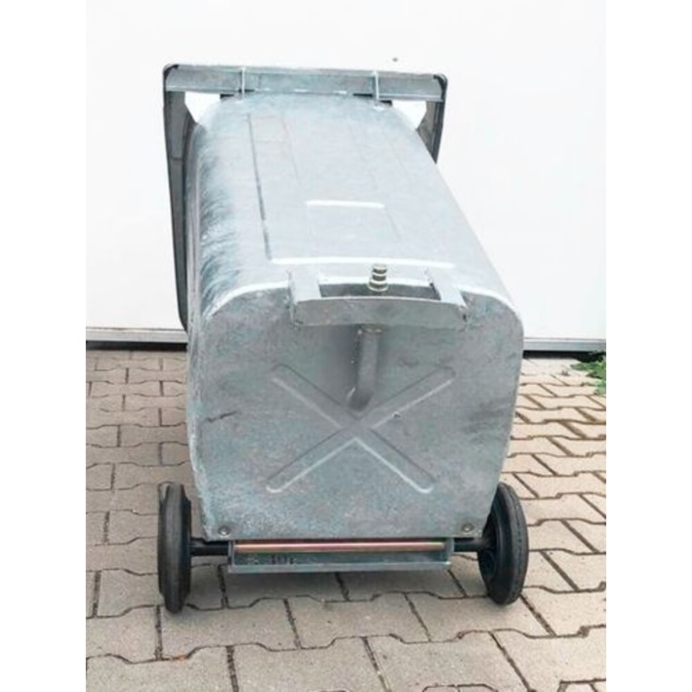 N° de l'image du produit 2 : Denios poubelle pour déchets huileux, mobile, avec vidange d’huile intégrée