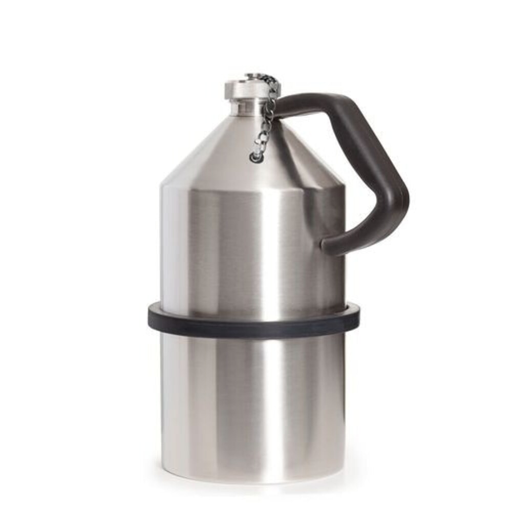 N° de l'image du produit 2 : Denios bidon de sécurité FALCON en acier inoxydable, connexion à la terre, bouchon à vis, 5 l