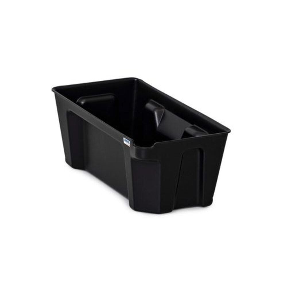 N° de l'image du produit 2 : Denios bac de rétention pour petits bidons base-line en polyéthylène (PE), hauteur 160 mm, avec drain, sans grille, volume de 5 l