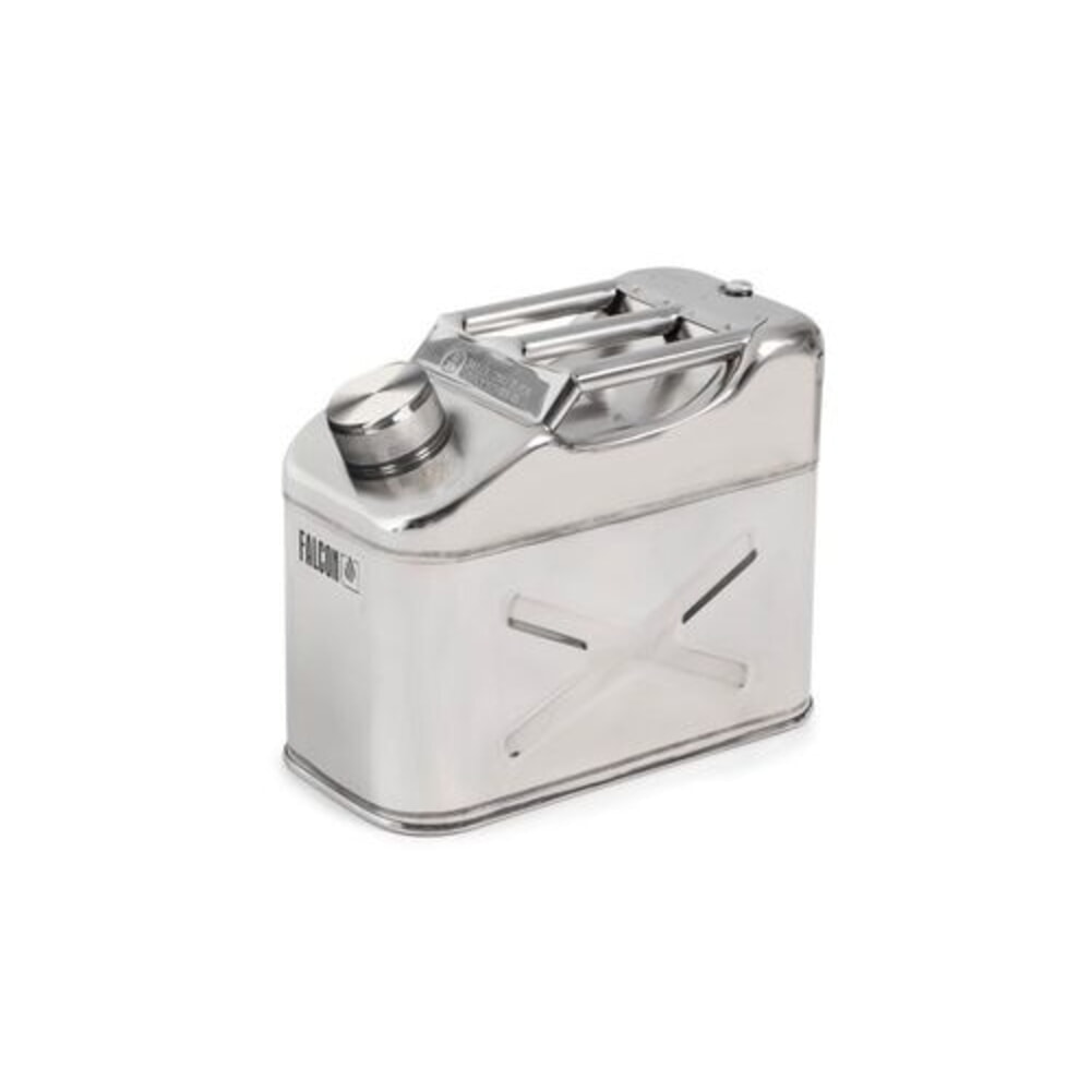 N° de l'image du produit 2 : Denios bidon de sécurité en acier inoxydable FALCON, homologation de transport, EPDM, 10 l