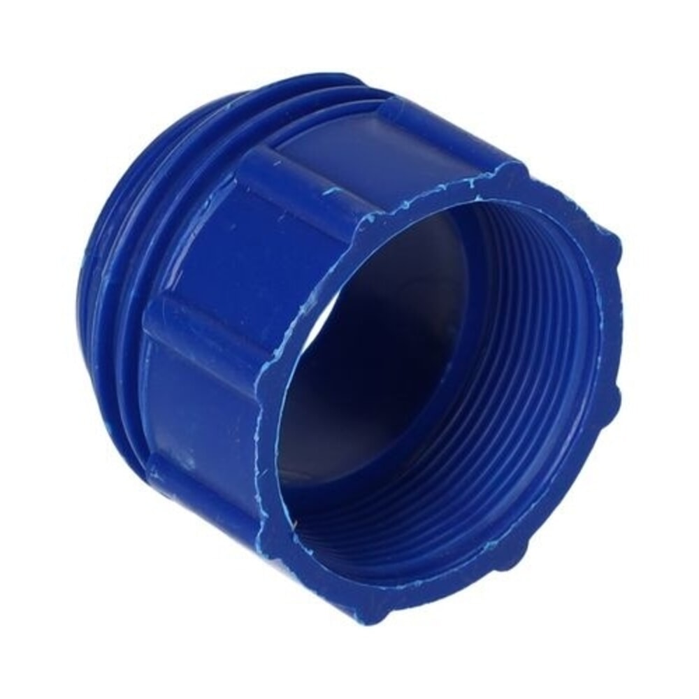 N° de l'image du produit 3 : Denios adaptateur fileté de 2 pouces fin (l) à 2 pouces Mauser gros (A), bleu