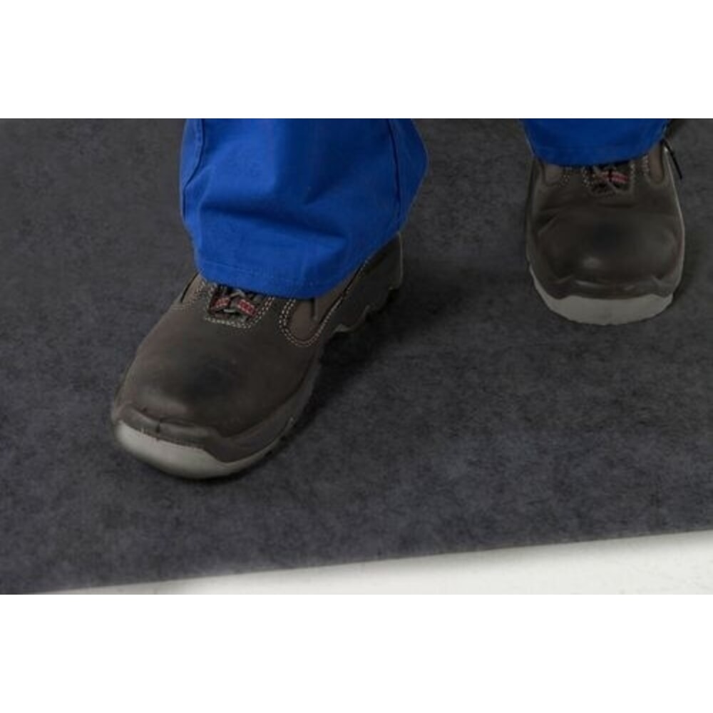 N° de l'image du produit 4 : Denios rouleau de protection de sol en absorbant DENSORB Professional avec revêtement en polyéthylène (PE), 80 cm x 15 m