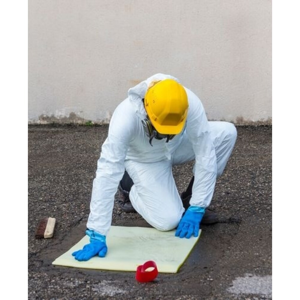 N° de l'image du produit 5 : Denios tapis d’étanchéité de protection des canalisations, forme carrée, H x l x P : 8 x 1200 x 1200 mm