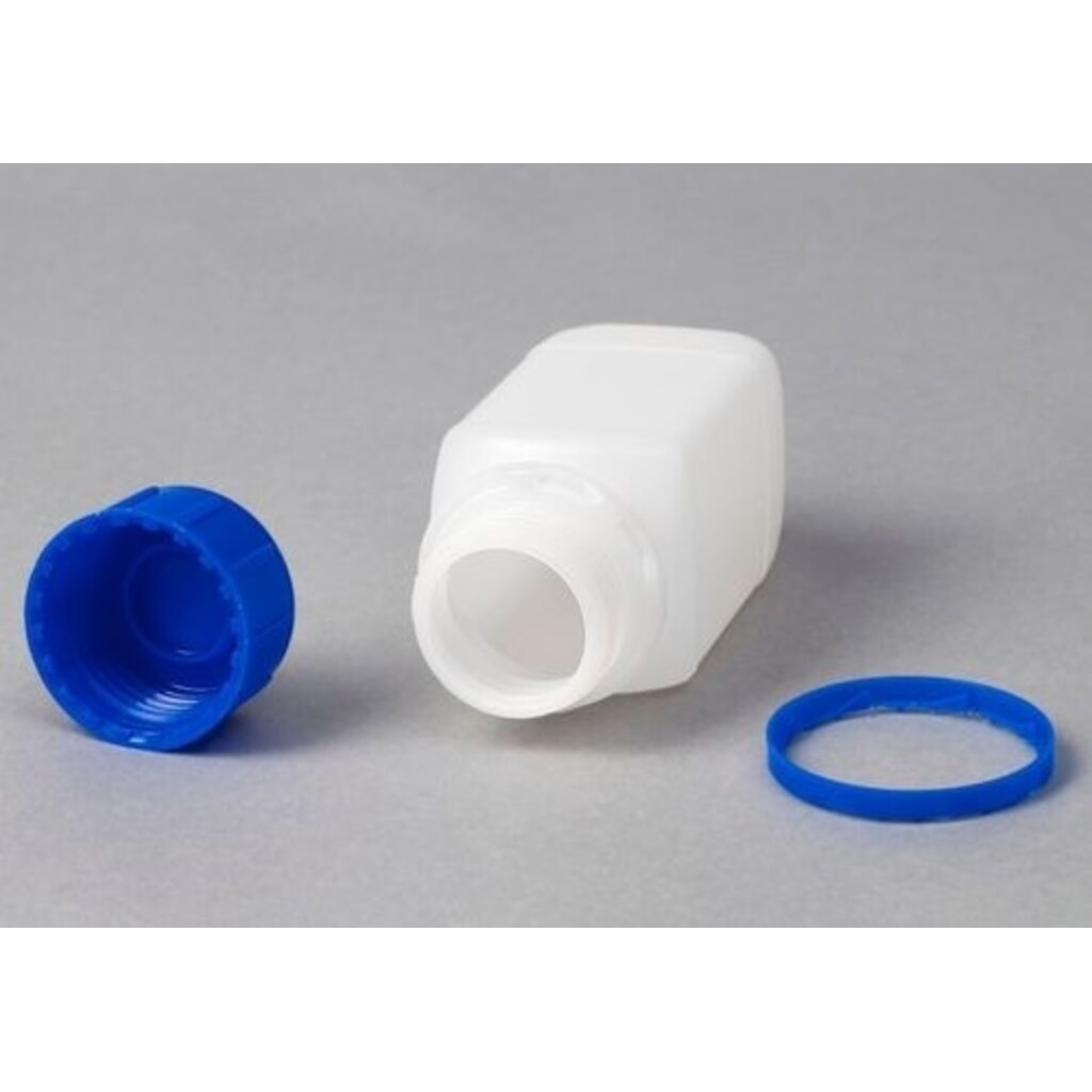 Denios bouteilles à large ouverture en polyéthylène haute densité, carrées, transparentes naturelles, 1 500 ml, UN, lot de 6 N° de l'image du produit 2 : Denios bouteilles à large ouverture en polyéthylène haute densité, carrées, transparentes naturelles, 1 500 ml, UN, lot de 6