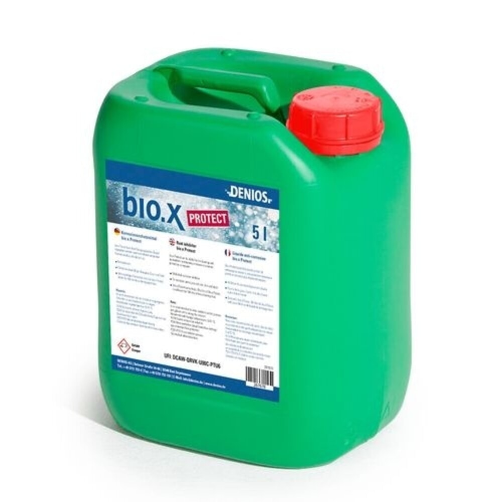 N° de l'image du produit 3 : Denios produit anticorrosion bio.x Protect, 5 l, additif pour bains de nettoyage bio.x