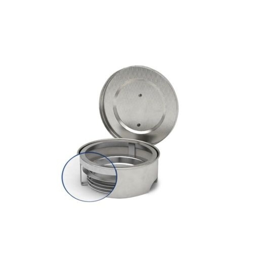 N° de l'image du produit 2 : Denios Nettoyeur de petites pièces FALCON en acier inoxydable, avec tamis d’immersion, 2 l