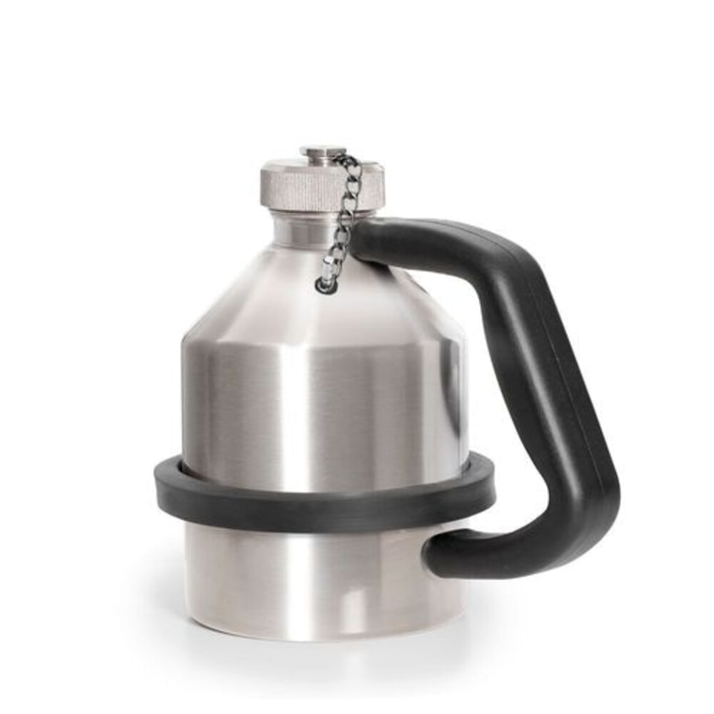 N° de l'image du produit 3 : Denios bidon de sécurité FALCON en acier inoxydable, connexion à la terre, bouchon à vis, 1 l