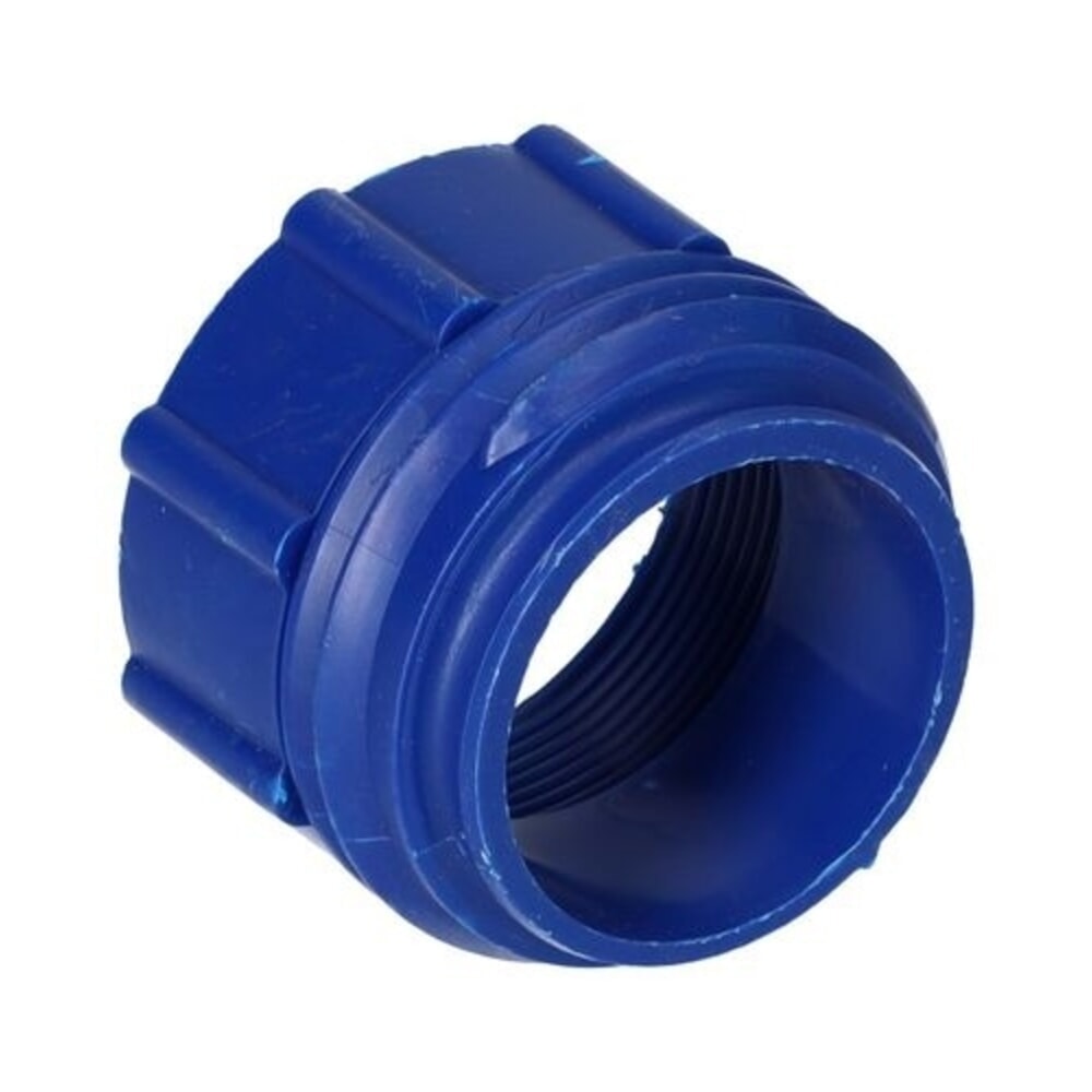 N° de l'image du produit 4 : Denios adaptateur fileté de 2 pouces fin (l) à 2 pouces Mauser gros (A), bleu