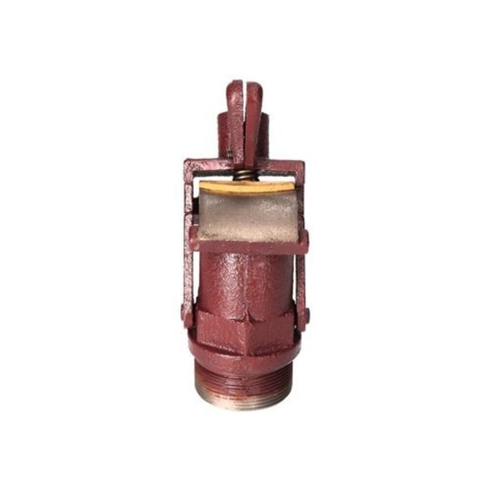 N° de l'image du produit 3 : Denios robinet de fût en fonte avec plaque de verrouillage en laiton, diamètre du filetage 2 pouces