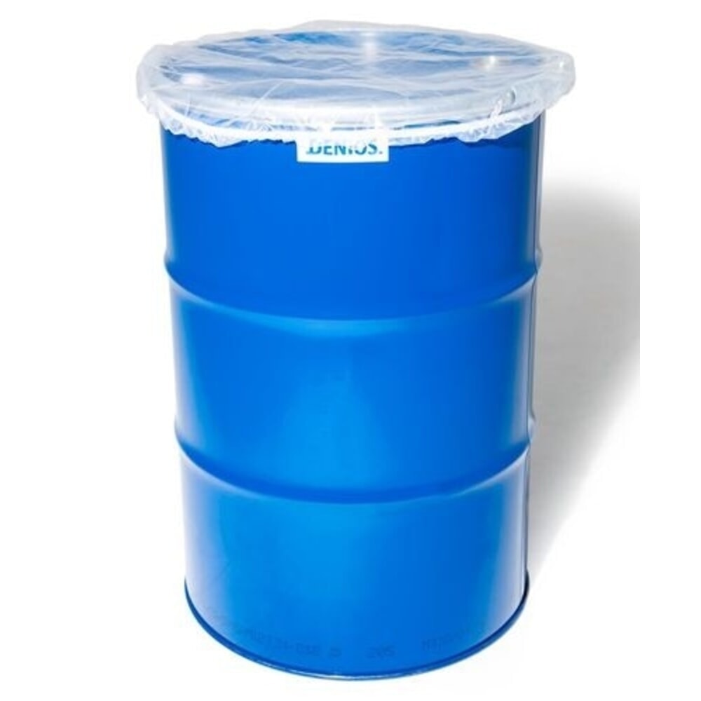 N° de l'image du produit 4 : Housse de fût transparente pour fûts Denios d’un diamètre maximal de 620 mm, lot de 10