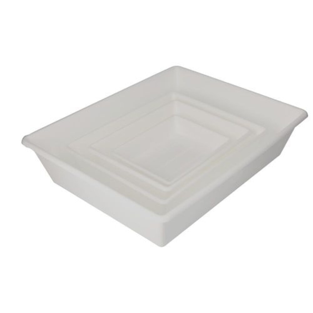 N° de l'image du produit 4 : Denios ensemble de bacs de laboratoire, comprenant quatre bacs de 1, 3, 5 et 15 litres