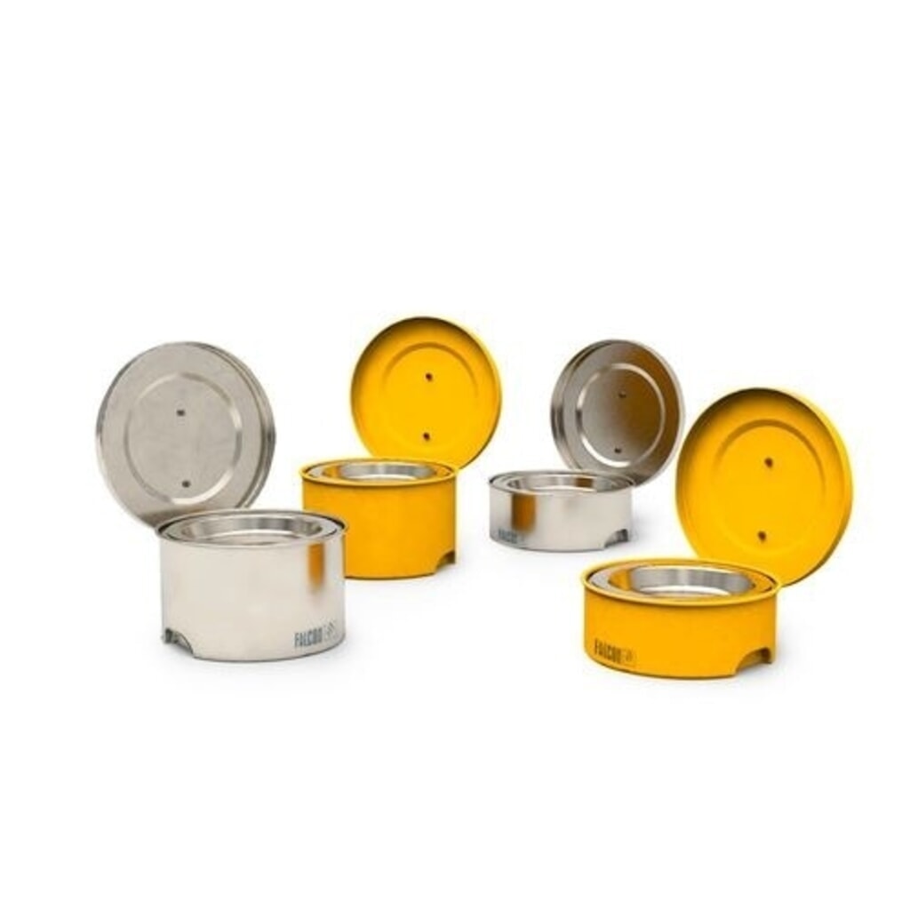 N° de l'image du produit 3 : Denios Nettoyeur de petites pièces FALCON en acier peint, avec tamis d’immersion, 4 l