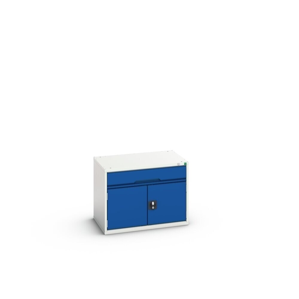 N° de l'image du produit 3 : bott Armoire à tiroirs verso avec porte battante, avec 1 tiroir et tablette, lxPxH : 800 x 550 x 600 mm