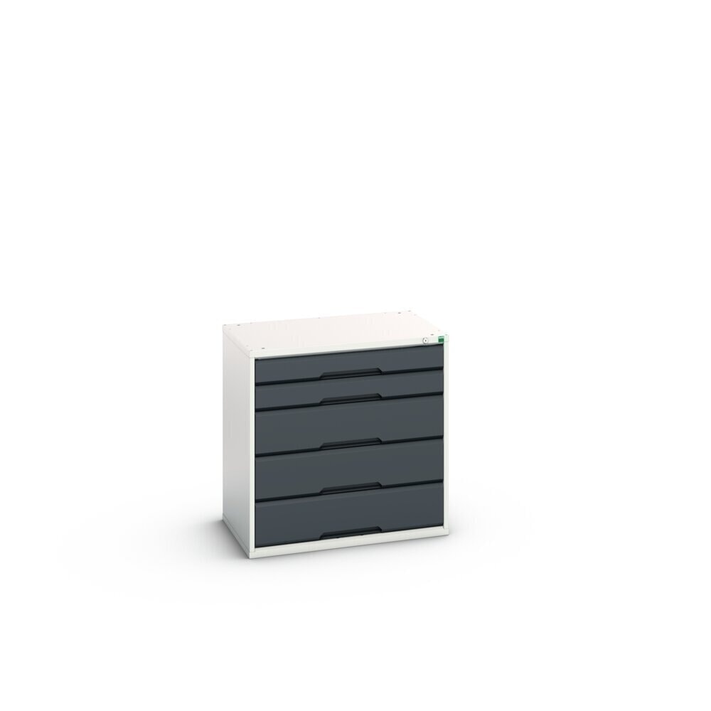 N° de l'image du produit 2 : bott Armoire à tiroirs verso, avec 5 tiroir, lxPxH : 800 x 550 x 800 mm