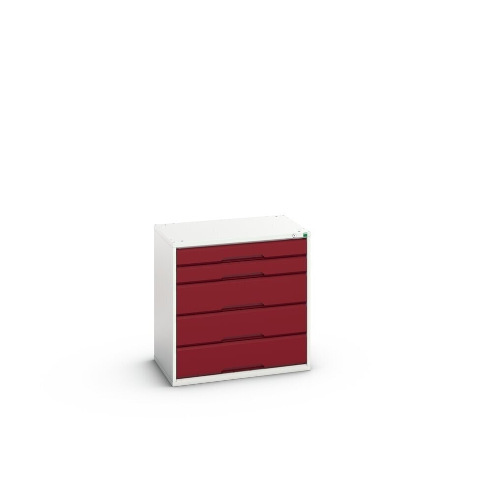 N° de l'image du produit 2 : bott Armoire à tiroirs verso, avec 5 tiroir, lxPxH : 800 x 550 x 800 mm