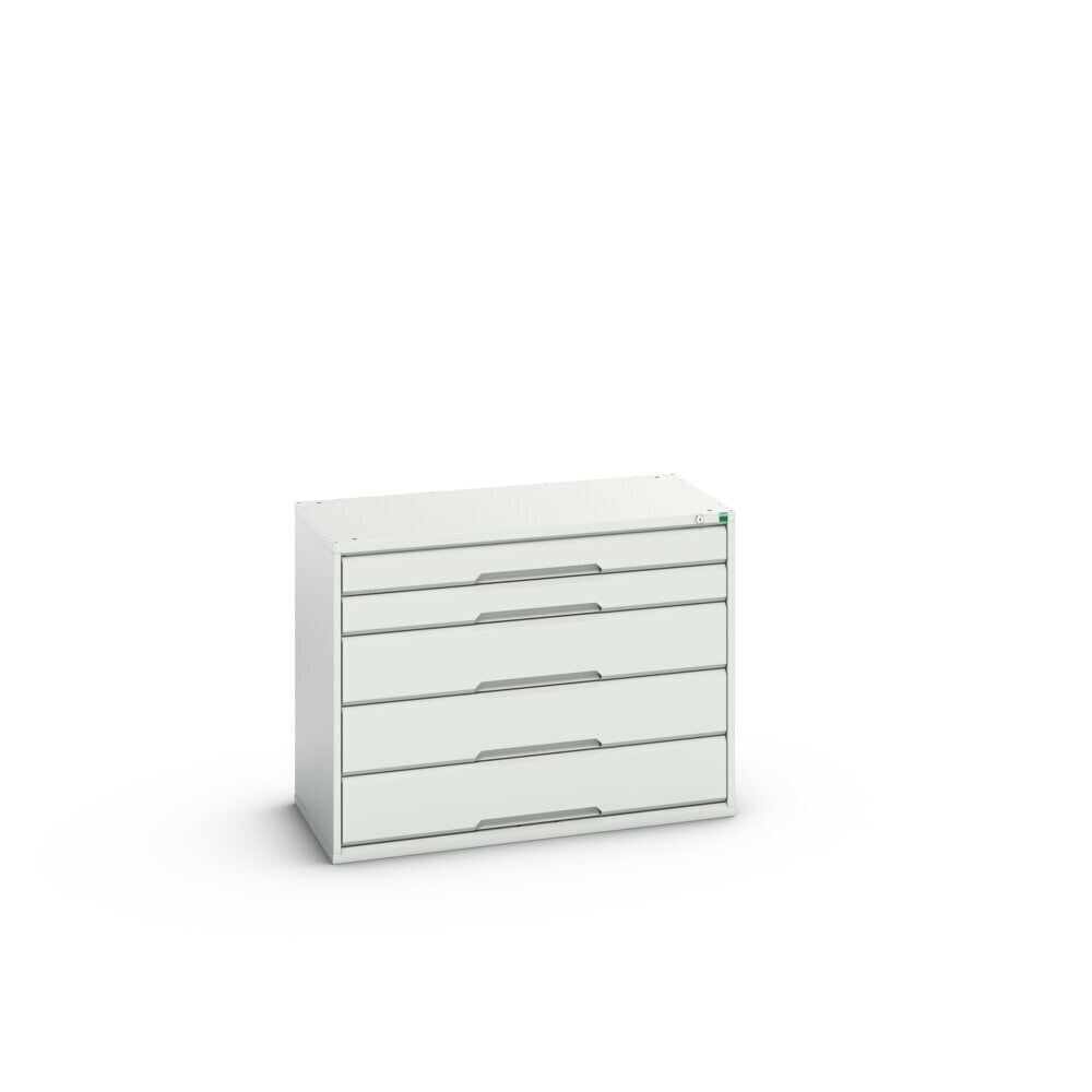 N° de l'image du produit 2 : bott Armoire à tiroirs verso, avec 5 tiroirs, lxPxH : 1 050 x 550 x 800 mm