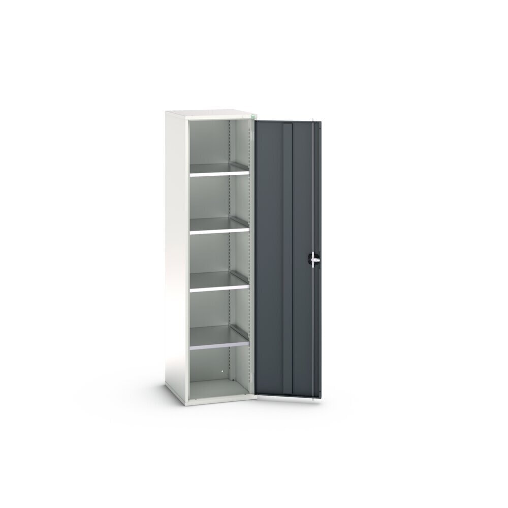 N° de l'image du produit 3 : bott Armoire à porte battante verso, avec 4 tablettes, lxPxH : 525 x 550 x 2 000 mm
