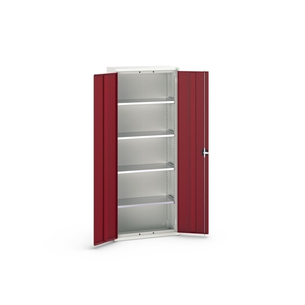 N° de l'image du produit 3 : bott Armoire à portes battantes verso, avec 4 tablettes, lxPxH : 800 x 350 x 2 000 mm