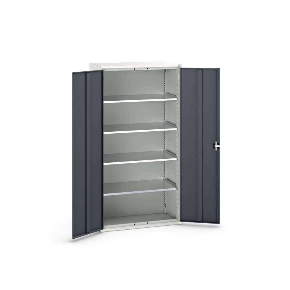 N° de l'image du produit 3 : bott Armoire à portes battantes verso, avec 4 tablettes, lxPxH : 1 050 x 550 x 2 000 mm
