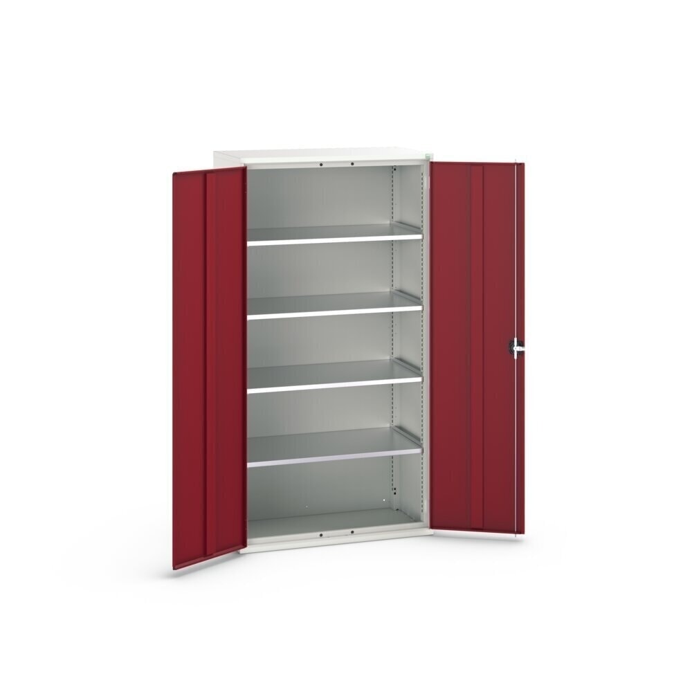 N° de l'image du produit 3 : bott Armoire à portes battantes verso, avec 4 tablettes, lxPxH : 1 050 x 550 x 2 000 mm