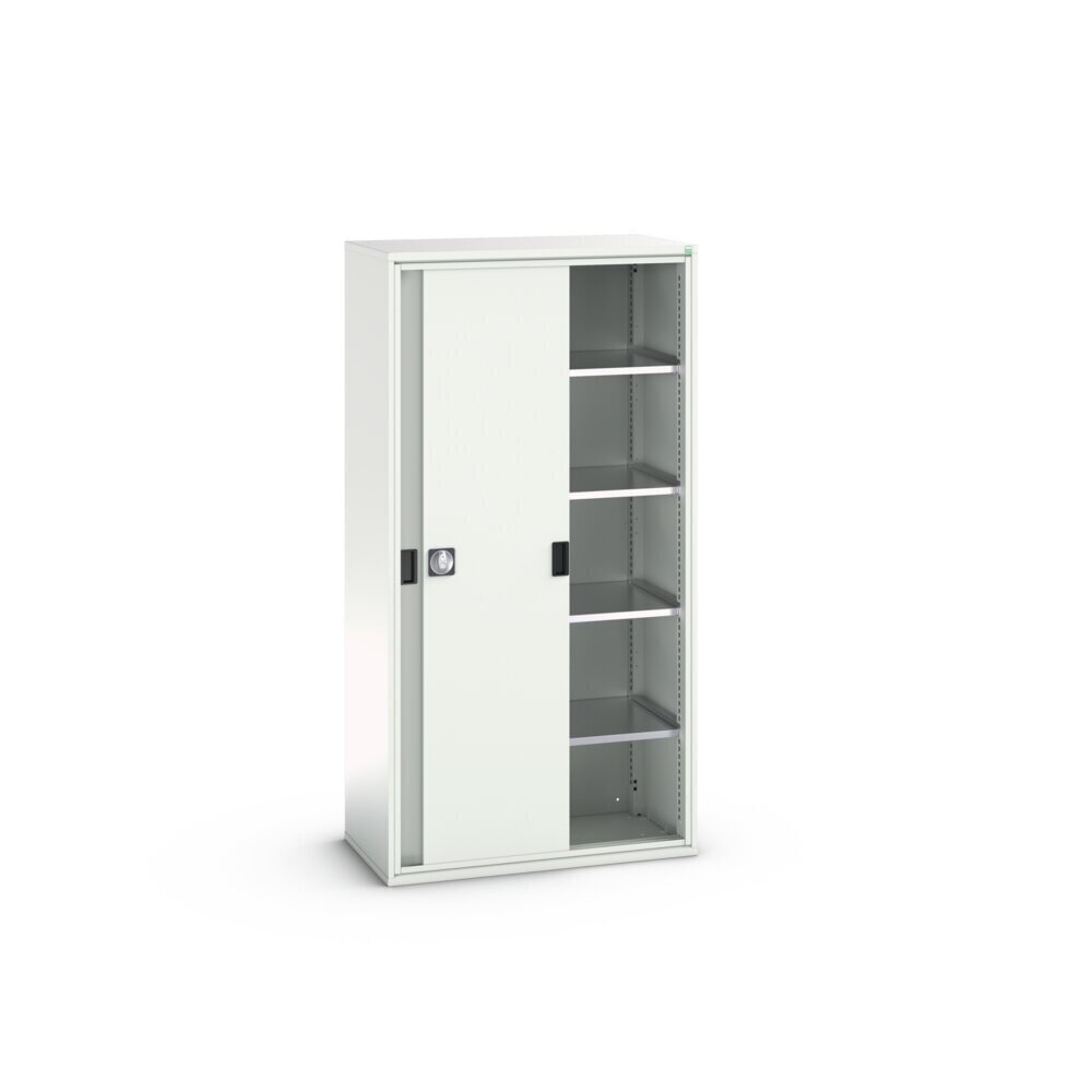 N° de l'image du produit 3 : bott Armoire à portes coulissantes verso, avec 4 tablettes, lxPxH : 1 050 x 550 x 2 000 mm