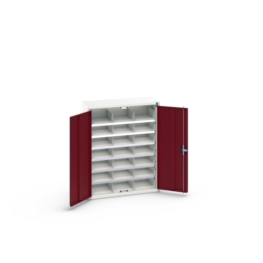 N° de l'image du produit 2 : bott Armoire à casiers verso, avec 21 compartiments, lxPxH : 800 x 350 x 1 000 mm