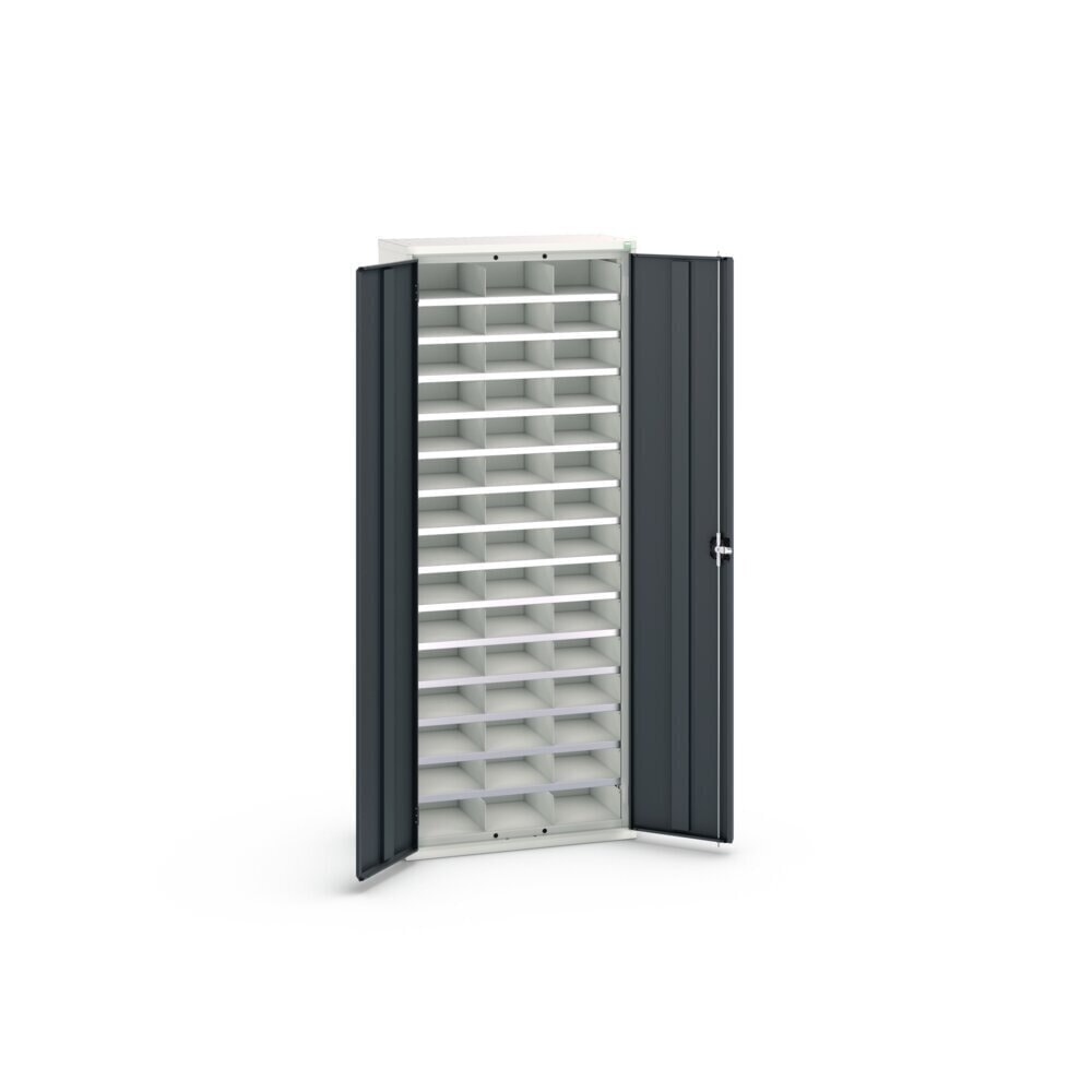 N° de l'image du produit 2 : bott Armoire à casiers verso, avec 45 compartiments, lxPxH : 800 x 350 x 2 000 mm